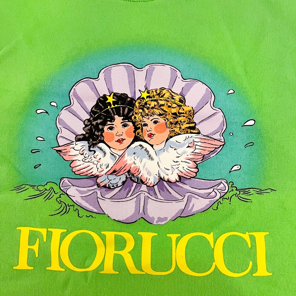 Fiorucci Cosmic Waters Crop Top